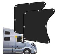 Semi Truck Shades, Side Window Sun Shade, 23.62x19.69 inches Heat Protection, Glare Visor Covers, Insulated UV Block Curtains for Semi Trucks Drivers Cab and Resting Use