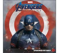 Semic Distribution- Buste Tirelire Captain America Deluxe-Marvel Avengers Endgame, 71430010303, Multicouleur