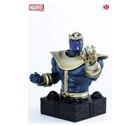Sémic- Marvel Buste RESINE Thanos Tirelire, SMB003, Multicouleur