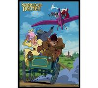 Semic Tableau laminé en bois Studio Ghibli Sherlock Holmes (Sherlock vs Moriarty)