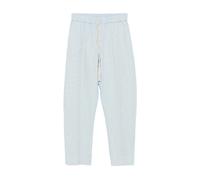 Semicouture, Femme, Pantalons, Bleu, Taille: 38 FR Buddy Pantalons