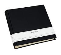 Semikolon 351046 Album photo Classic XLarge - 32 x 31 cm, 130 pages couleur crème, pour 260 photos - noir