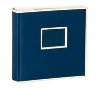 Semikolon 351132 Album 200 pochettes - 23 x 22,3 cm - 100 pages couleur crème, pour 200 photos 10 x 15 - bleu marine