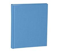 Semikolon 357547 Album photo Classic Medium - 21,6 x 25,5 cm - 80 pages couleur crème, pour 160 photos - azzurro bleu clair