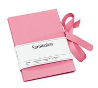 Semikolon 360360 Leporello Classico 12,2 x 17,7 cm - 14 photos 10 x 15 cm - Livre photo accordéon - rose flamant