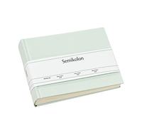 Semikolon 363973 Album Classic Small - 21,5 x 16 cm - 80 pages couleur crème, pour 10 x 15 photos - vert mousse pastel
