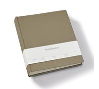 Semikolon 369953 Album photo Classic Medium - 21,6 x 25,5 cm - 80 pages couleur crème, pour 160 photos - beige fango