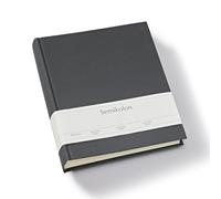 Semikolon 369955 Album photo Classic Medium - 21,6 x 25,5 cm - 80 pages couleur crème, pour 160 photos - gris lave