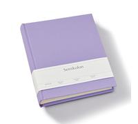 Semikolon 369956 Album photo Classic Medium - 21,6 x 25,5 cm - 80 pages couleur crème, pour 160 photos - lilac silk violet