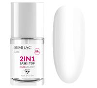 Semilac Base Top Coat 2in1 Vernis à ongles 7ml