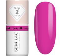 Semilac Easy Off Step 2 vernis à ongles gel lampe UV/LED teinte Magenta Crush 7 ml