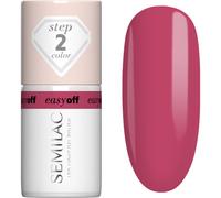 Semilac Easy Off Step 2 vernis à ongles gel lampe UV/LED teinte Pink Coral 7 ml