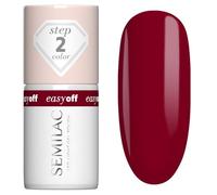 Semilac Easy Off Vernis à ongles LED Light L23 Burgundy 7 ml - Bordeaux profond - Couleur élégante - Tenue jusqu'à 12 jours - Facile à enlever sans limer