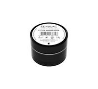 Semilac Gel de construction pour ongles durs et résistants Beige chaud Facile à appliquer, sans dommage - Répare les ongles cassés et endommagés - 15 g