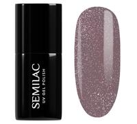 SEMILAC Gel Nail Polish | Long Lasting and Easy to Apply | Perfect for Home & Salon use UV/LED Gel Nails 7ml - 322 Shimmer Dust Brown.