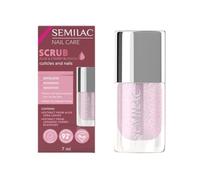 Semilac Gommage Cuticules & Ongles - Aloe & Fleur de Cerisier Sans Lavage Végétalien 92% Naturel 7ml