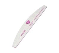 Semilac Half Moon Nail File 100/180 pour manucure et pédicure - Lisse les ongles naturels et acryliques