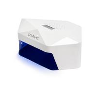 Semilac Lampe UV LED professionnelle 54/36 W pour ongles en gel - Séchoir à ongles avec 4 temps de durcissement - Affichage numérique - Base amovible pour une manucure et une pédicure faciles