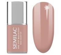 Semilac One Step Glossy S210 Vernis à ongles UV 3 en 1 Beige 7 ml