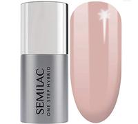 Semilac One Step Hybrid - Vernis à ongles 3 en 1 - Beige Nude - Innovant - Vernis à LED - 5 ml