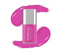 Semilac One Step Vernis à ongles UV 3 en 1 S685 rose violet 7 ml