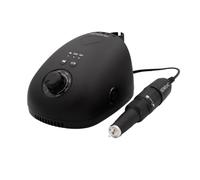 Semilac Professional Black Electric Nail File Drill 65W 35000Rpm Vibration Free with Foot Pedal Perfect for Manicure, Pedicure, Safe Removal of Gel & Acrylic Nails & Hard Skin