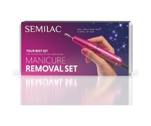 Semilac Set Manicure Removal lime à ongles électrique avec accessoires