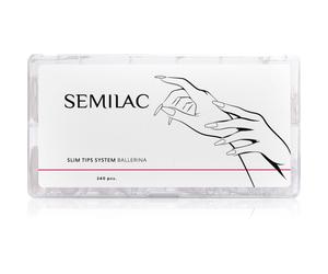 Semilac Slim Tips System Faux ongles type Ballerina 240 pcs