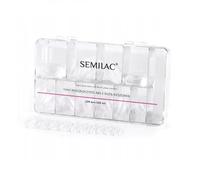 Semilac Tips Transparentes - 120 unités. pour adultes, idéal pour mise en beauté pratique, format pratique