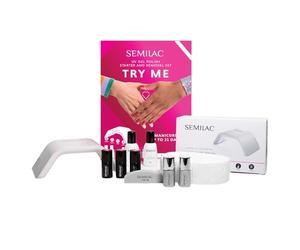 Semilac TRY ME Starter Set Customized (LED 24W/36) - Vernis à ongles gels semi-permanents UV