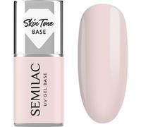 Semilac UV Gel Base Skin Tone Base base coat pour ongles en gel teinte Écru 7 ml