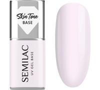 Semilac UV Gel Base Skin Tone Base base coat pour ongles en gel teinte Milky Pink 7 ml