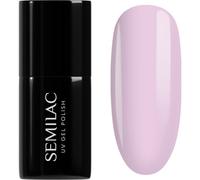 Semilac Vernis à Ongles UV 966 Lavender Haze 7ml - Rose Clair Subtil avec Ton Lavande Couvrance Uniforme - Collection One Touch Pastels