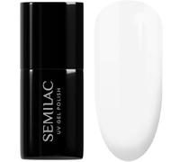 Semilac UV Hybrid Black & White vernis à ongles gel teinte 001 Strong White 7 ml