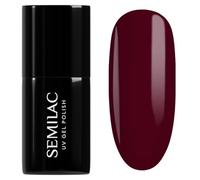 Semilac Vernis à ongles gels semi-permanents UV 316 Burgundy Red 7 ml