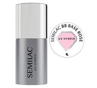 Semilac Vernis à ongles gels semi-permanents UV BB Rose Base 7ml