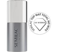 Semilac Vernis à ongles gels semi-permanents UV Top Coat Top No Wipe Matt Total 7ml