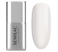 Semilac Vernis à ongles UV T31 Top No Wipe Milky 7 ml - Top Coat laiteux - Effet adoucissant - Élégant Babyboomer & Bridal Looks