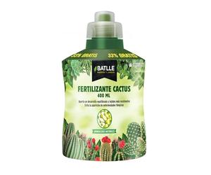 Semillas Batlle 710870UNID Engrais pour Cactus Rouge/Noir 400 ML