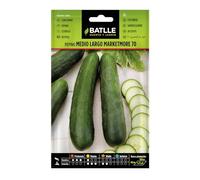 Semillas Batlle - Concombre Marketmore 70, Long, Moyen, Blanche,Verte