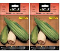 Semillas Batlle COURGE Eponge, Orange (Lot de 2)