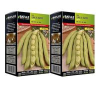 Semillas Batlle Graines de Haricots Lune d'août 250 gramos (Lot de 2)
