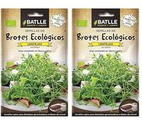 Semillas Batlle LENTILLES - Lens Culinaris, Naturel (Lot de 2)
