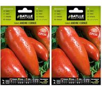 Semillas Batlle Semences de tomates Andine Cornue des Andes (Lot de 2)