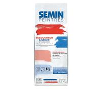 Semin A00298 Reboucheur, Séchage Rapide, Enduit de Rebouchage et Lissage en Poudre, Intérieur, Sac de 1,5 kg