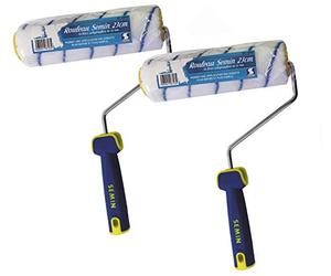 Semin A06723 Rouleau pour Application d'Enduit ou de Peinture, 23 cm (Lot de 2)