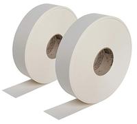 Semin Bande à Joint Papier pour Plaques de Plâtre - Rouleau 150 m - Bande Joint BA13 Haute Résistance - Invisible après Finition - Pose Facile pour Joints Placoplâtre - Lot de 2 Rouleaux