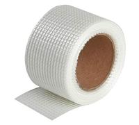 Semin Bande Grillagée - Auto-adhésive - Pour Joints de Plaques de Plâtre - Fibre de Verre - 20 m x 50 mm