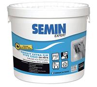 Semin - Enduit Extra Fin - Lissage Type Gras - Sans Solvants - Séchage Rapide - Intérieur - Seau de 1,5 kg
