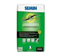 Semin Enduit Spécial Maçonnerie Humides Humi'Protect - Intérieur-Extérieur - Poudre - Sac de 20 kg